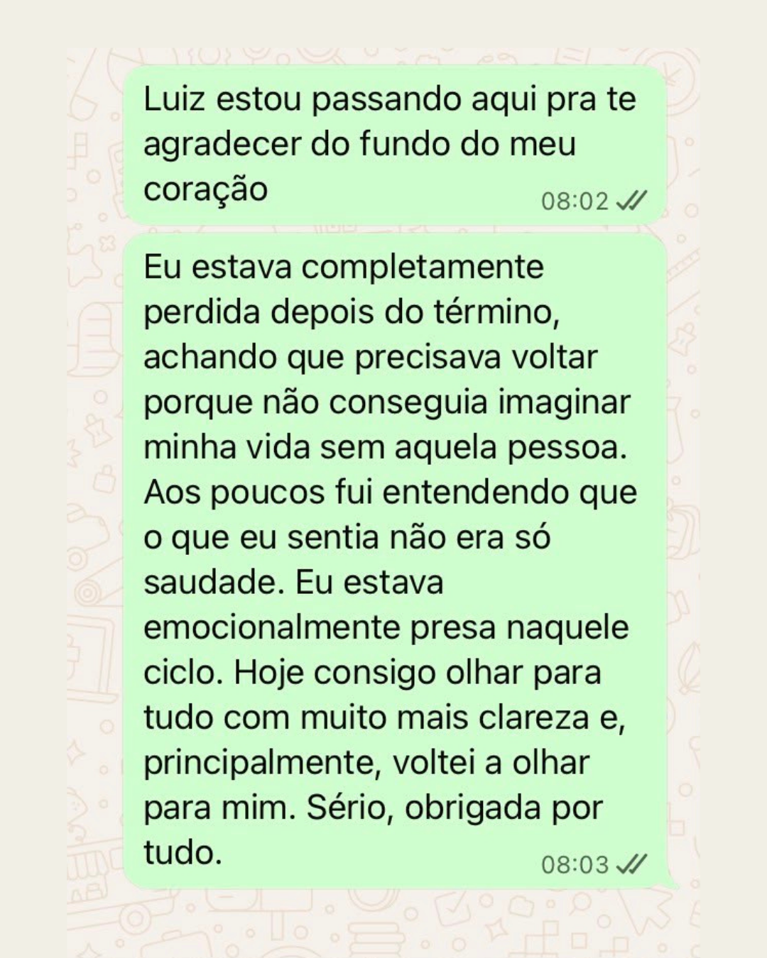 Depoimento de aluna 2